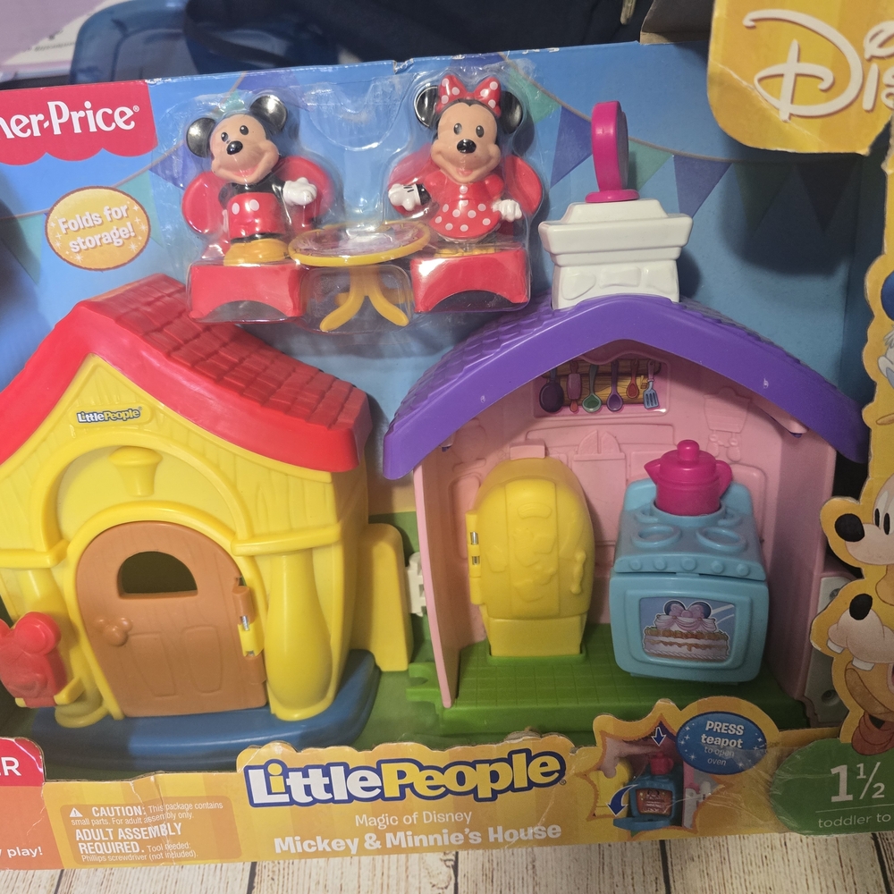 Fisher-Price Little People Mickey & Minnie's Playhouse